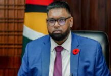 URGENT-President Ali objects to the brooch worn by Venezuela’s acting President. President Ali addressing media about diplomatic dispute over brooch worn by Venezuela's acting president