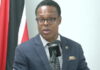 TRINIDAD-Opposition calls for resignation of foreign minister over CARICOM SG controversy. Trinidad opposition leader demanding foreign minister's resignation at news conference