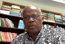 CARIBBEAN-CRC chairman critical of Britain for abstaining from UN resolution on slavery. CRC chairman speaking at UN podium criticizing Britain's abstention