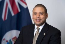 CAYMAN ISLANDS-Cayman Islands probes human trafficking claims amid growing concerns. Premier André Ebanks of the Cayman Islands addresses the media at a press conference in George Town, announcing an official investigation into unverified human trafficking claims that have circulated on social media regarding systemic failures and the exploitation of low-paid foreign workers