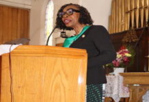 UNITED STATES-Caribbean-American congresswoman laments ‘trying times’ in America’s history.