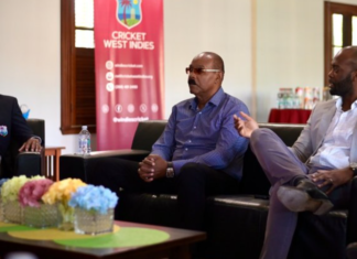CRICKET-Antigua & Barbuda government gives green light for establishment of High Performance Center. Antigua and Barbuda officials and CWI representatives at High Performance Centre ground-breaking ceremony