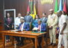 GUYANA-Guyana and St. Kitts and Nevis sign bilateral agreements. Guyana and St. Kitts and Nevis sign bilateral agreements