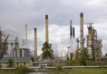 TRINIDAD-Government encouraged by talks to restart closed Refinery. Talks to restart closed Trinidad refinery progress, government says