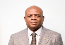 UNITED STATES-New St. Vincent Consul General assumes role with ‘open mind, strong sense of purpose’. New St. Vincent Consul General speaking at inauguration ceremony in US