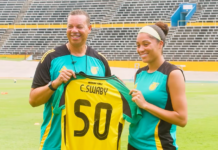 FOOTBALL-Chantelle Swaby set for 50th cap as Reggae Girls return home. Chantelle Swaby set for 50th cap as Reggae Girls return home