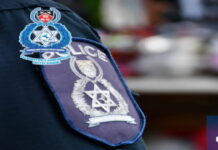 TRINIDAD-Police officers charged with misbehavior in public office. Police Constables Stefano Haban and Jalani Prima stand outside the Arima Magistrates' Court on March 31, 2026, after being charged with misbehaviour in public office for allegedly extorting $20,000 from a motorist during a March 14 traffic stop