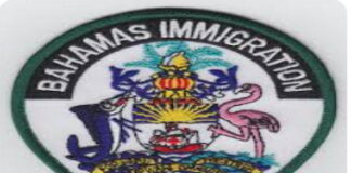 BAHAMAS-Caribbean nationals accused of running afoul of immigration laws. Bahamas immigration officers escorting individuals from detention center