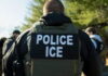 UNITED STATES-Allegations that ICE ‘puts’ immigrant New Yorker in hospital. Protesters outside hospital holding signs criticizing ICE over immigrant treatment