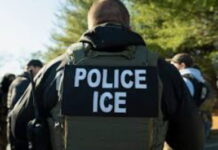 UNITED STATES-Allegations that ICE ‘puts’ immigrant New Yorker in hospital. Protesters outside hospital holding signs criticizing ICE over immigrant treatment