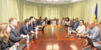 Barbados- Counselors to visit school following shooting incident IMF officials meeting with Barbados finance minister in Bridgetown