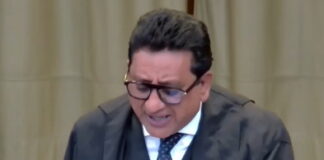 GUYANA-Guyana urges ICJ to rule in its favor. Guyana legal team at International Court of Justice presenting case