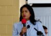 GUYANA-Govt rolls out five-year plan to improve maths, literacy outcomes. Education officials presenting five-year maths and literacy plan on screen